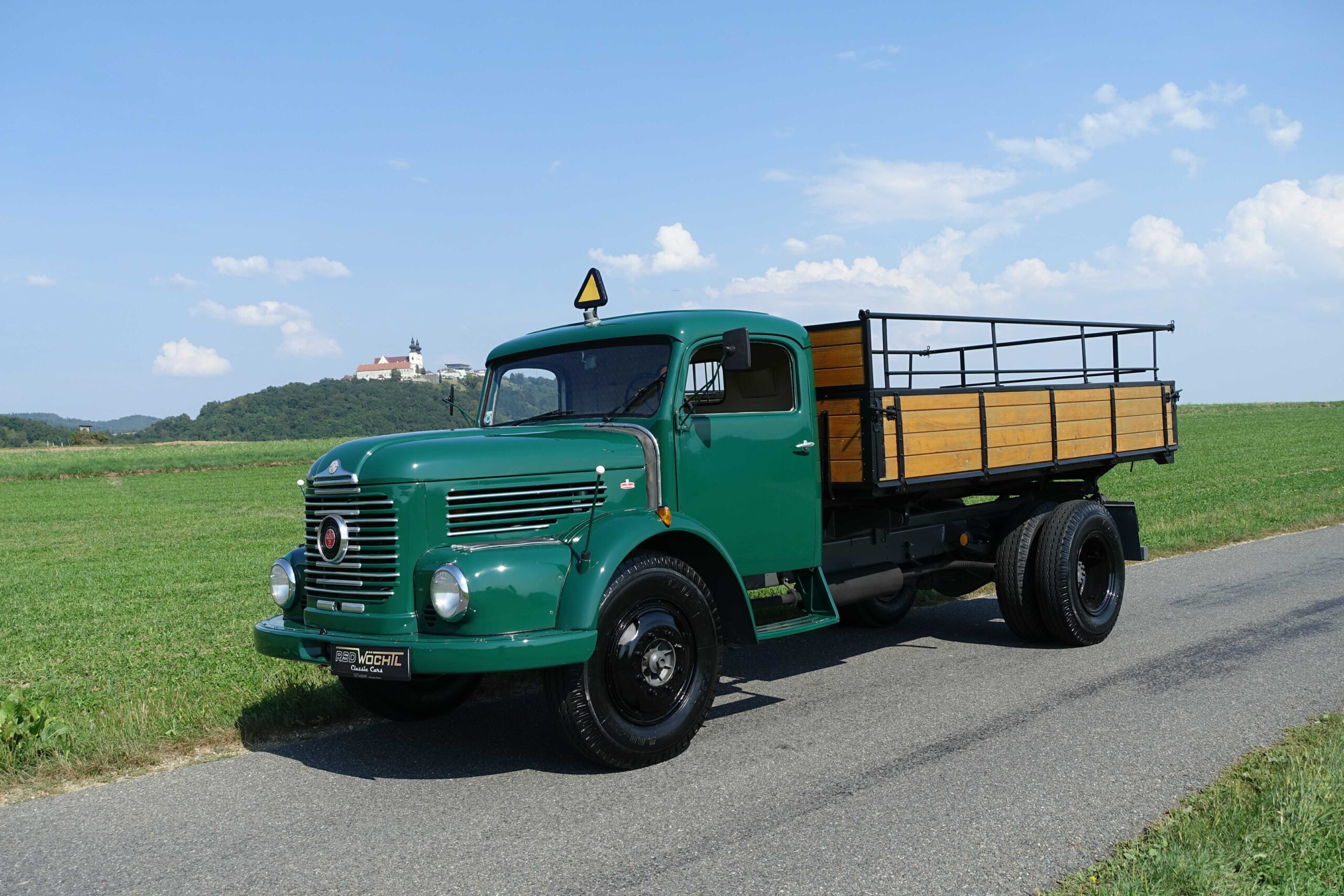 Steyr 480 ZFK Kipper – restaurierter Klassiker 